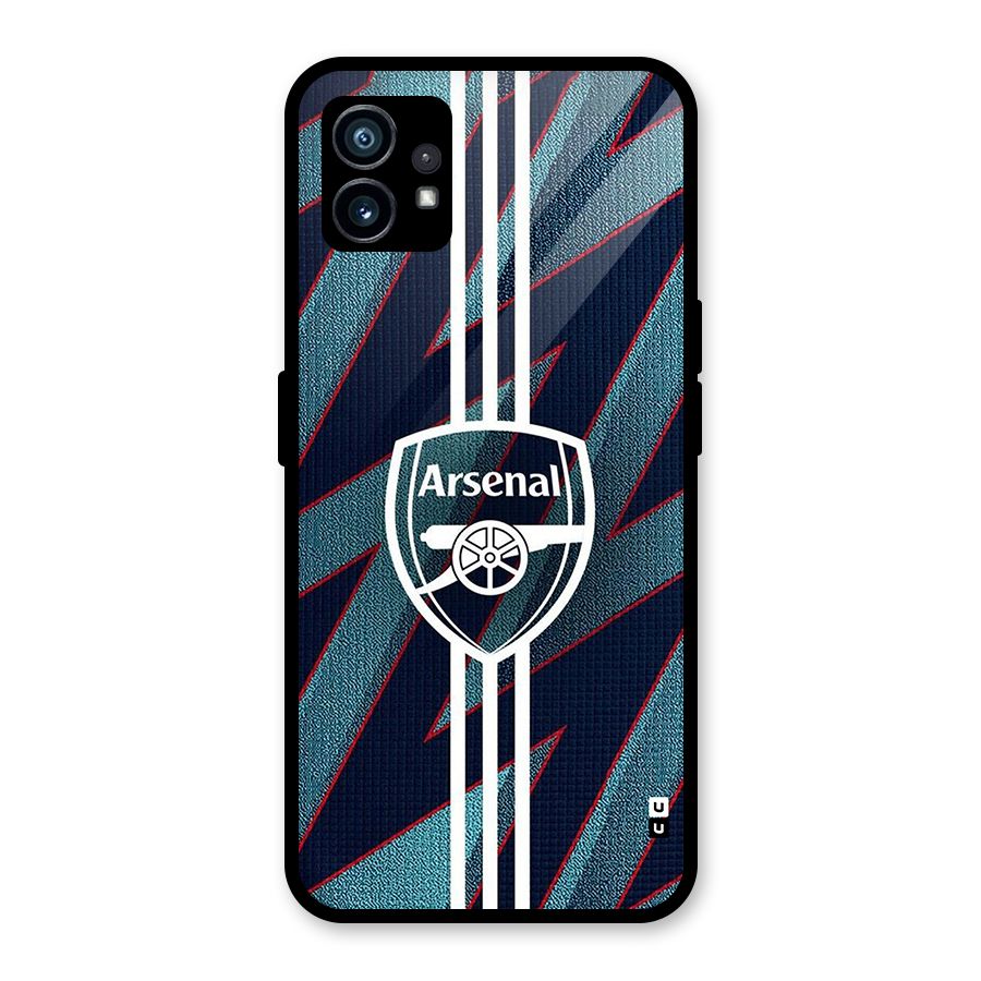 Arsenal Football Club Glass Back Case for Nothing Phone 1