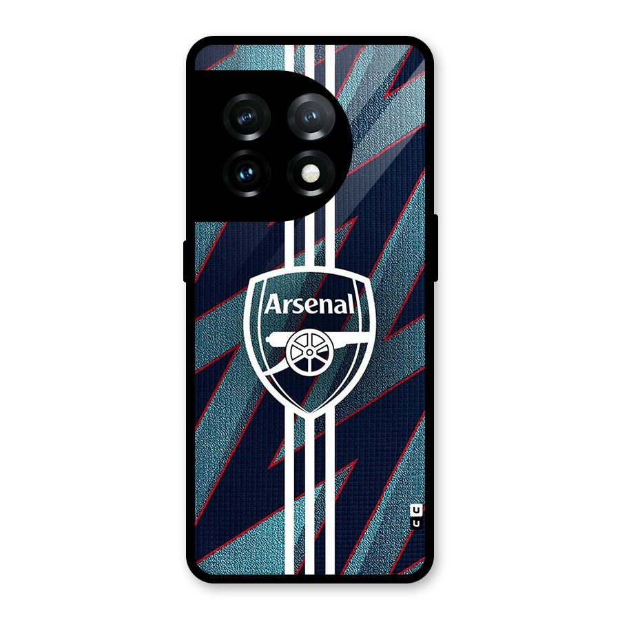Arsenal Football Club Glass Back Case for OnePlus 11