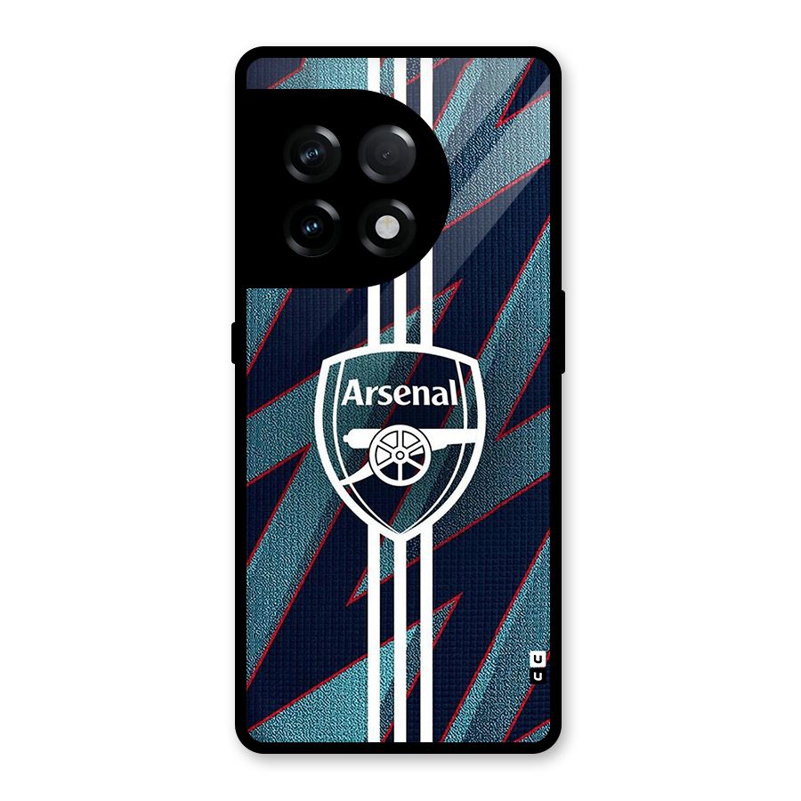 Arsenal Football Club Glass Back Case for OnePlus 11R