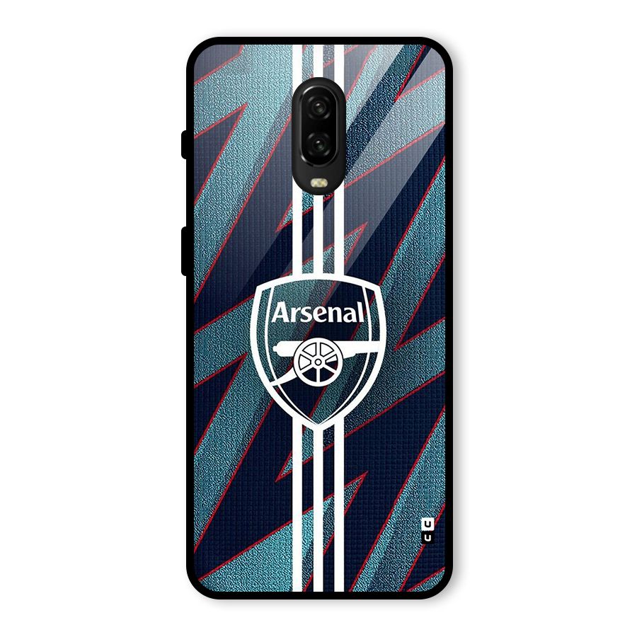 Arsenal Football Club Glass Back Case for OnePlus 6T