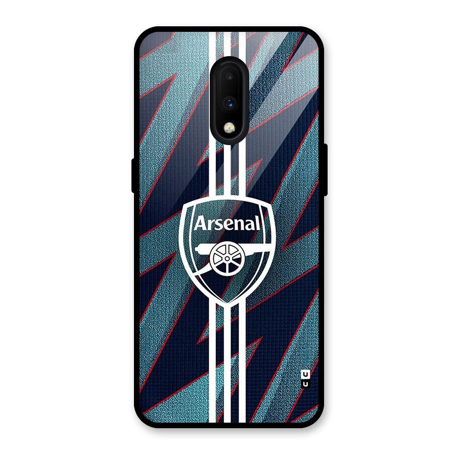 Arsenal Football Club Glass Back Case for OnePlus 7
