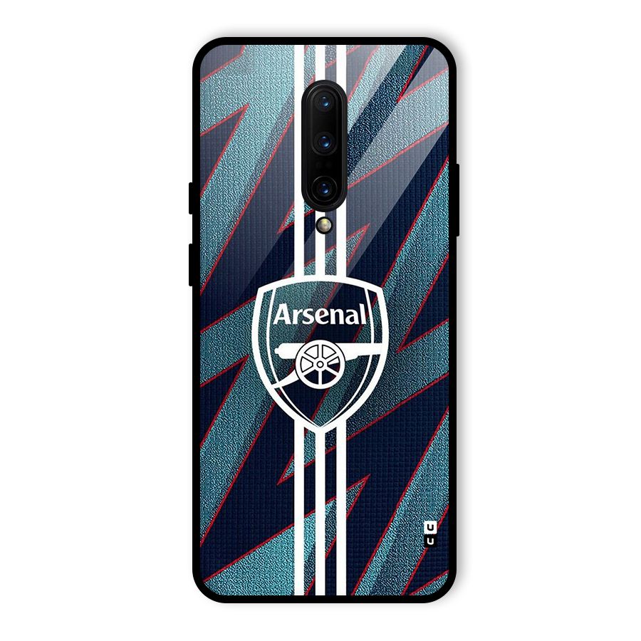 Arsenal Football Club Glass Back Case for OnePlus 7 Pro