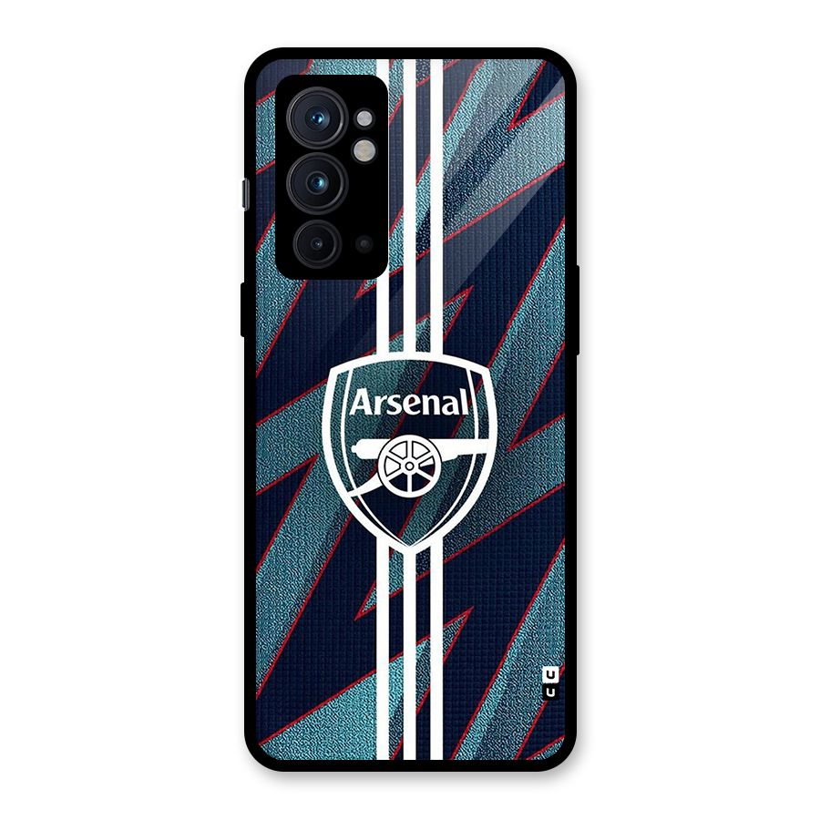 Arsenal Football Club Glass Back Case for OnePlus 9RT 5G