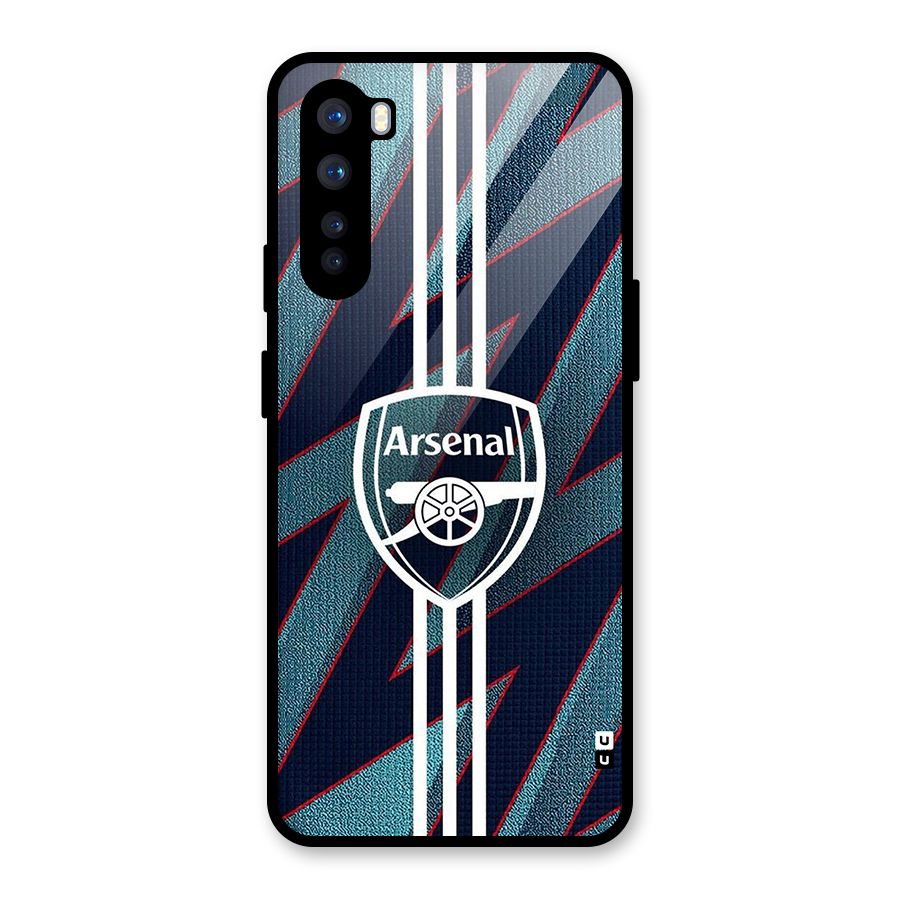 Arsenal Football Club Glass Back Case for OnePlus Nord