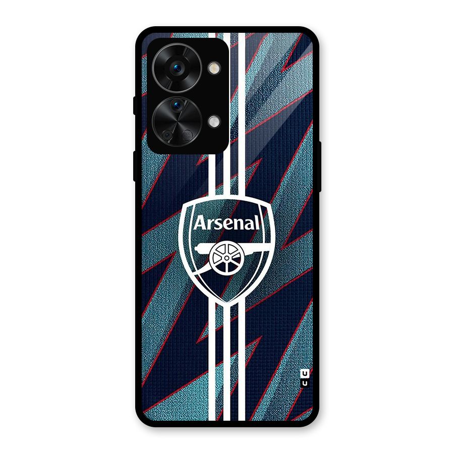 Arsenal Football Club Glass Back Case for OnePlus Nord 2T