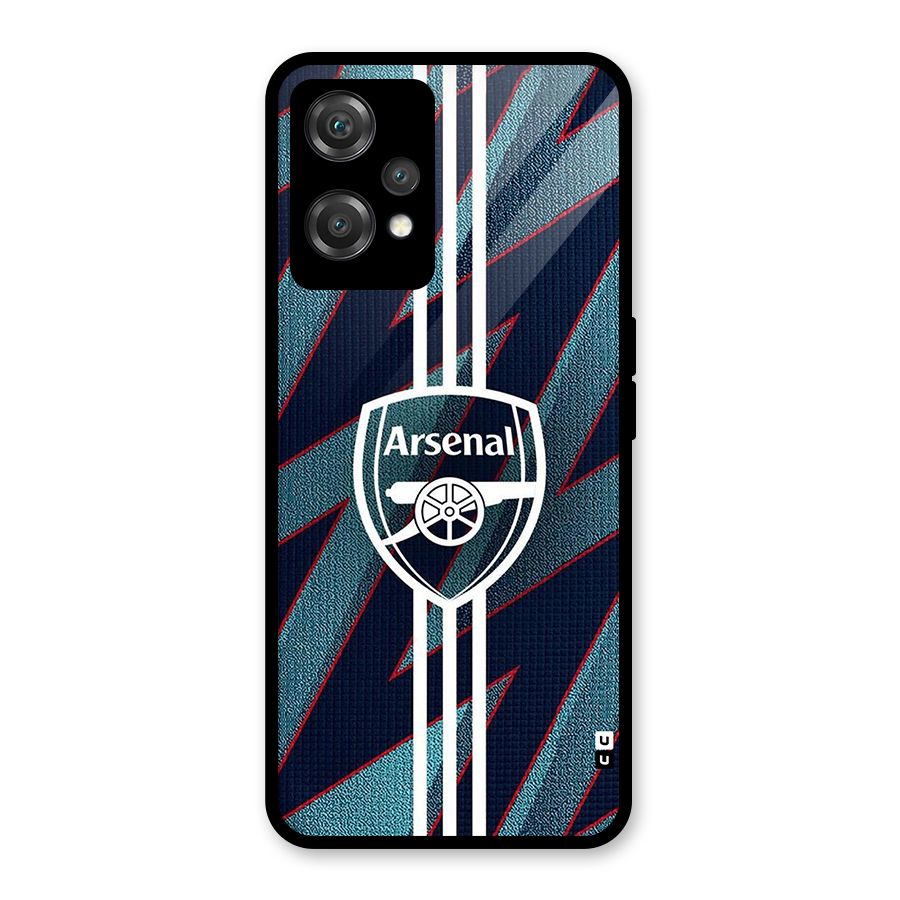 Arsenal Football Club Glass Back Case for OnePlus Nord CE 2 Lite 5G