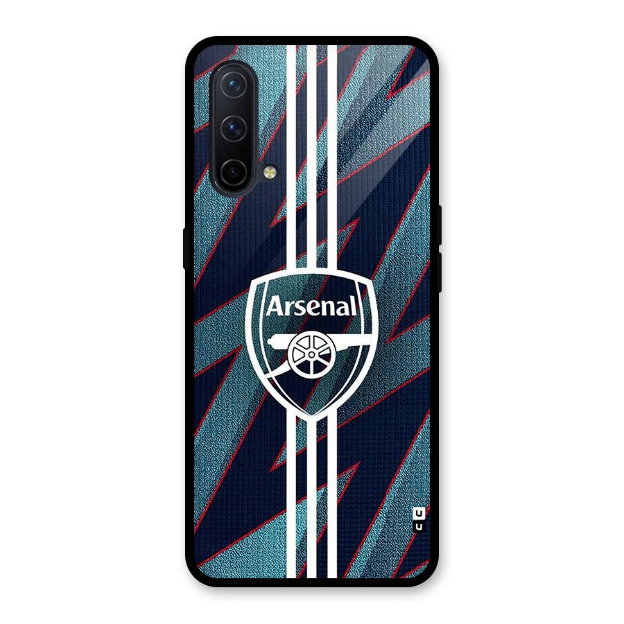 Arsenal Football Club Glass Back Case for OnePlus Nord CE 5G
