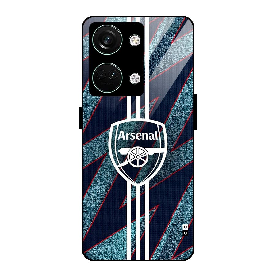 Arsenal Football Club Glass Back Case for Oneplus Nord 3