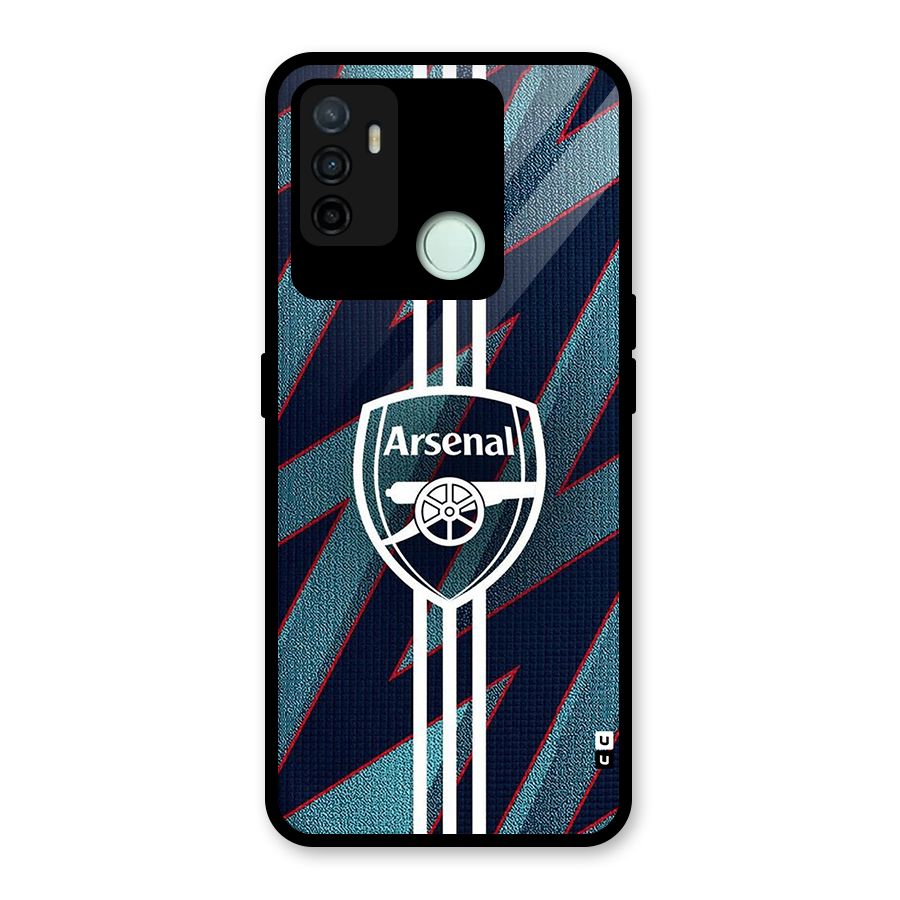 Arsenal Football Club Glass Back Case for Oppo A53