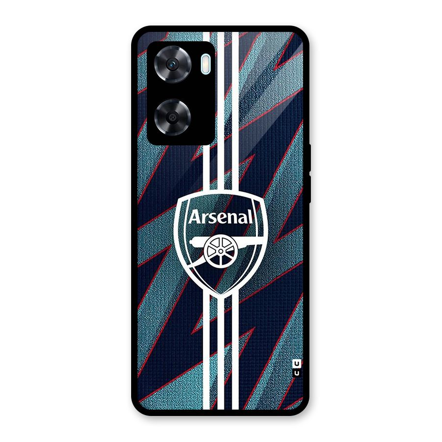 Arsenal Football Club Glass Back Case for Oppo A77