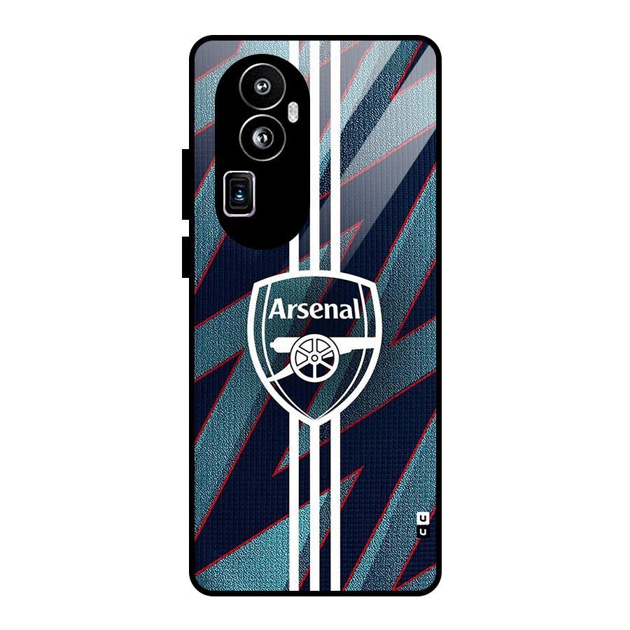 Arsenal Football Club Glass Back Case for Oppo Reno10 Pro Plus
