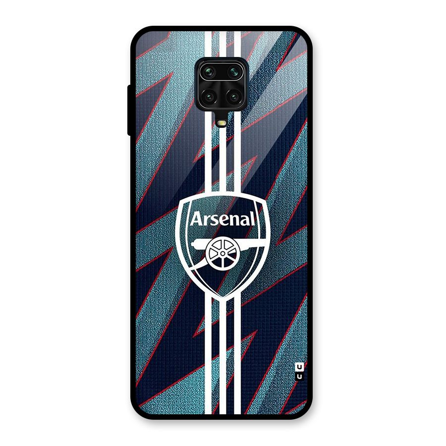 Arsenal Football Club Glass Back Case for Poco M2 Pro