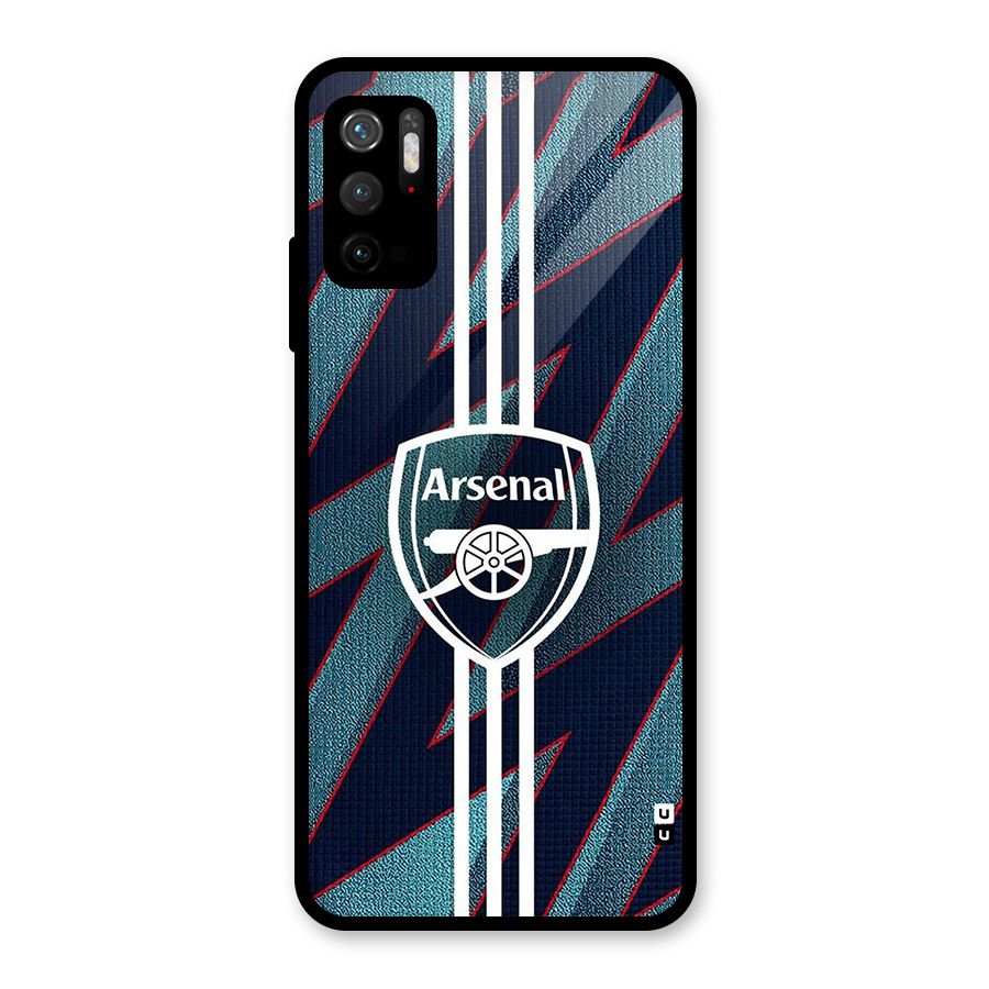 Arsenal Football Club Glass Back Case for Poco M3 Pro 5G