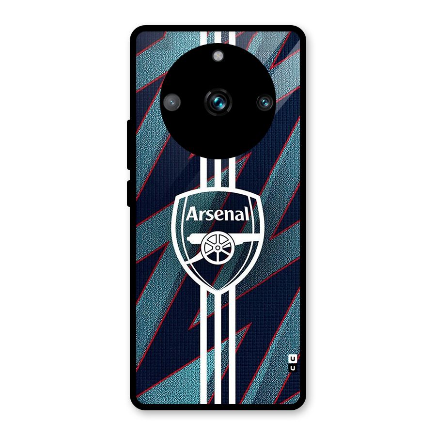 Arsenal Football Club Glass Back Case for Realme 11 Pro Plus