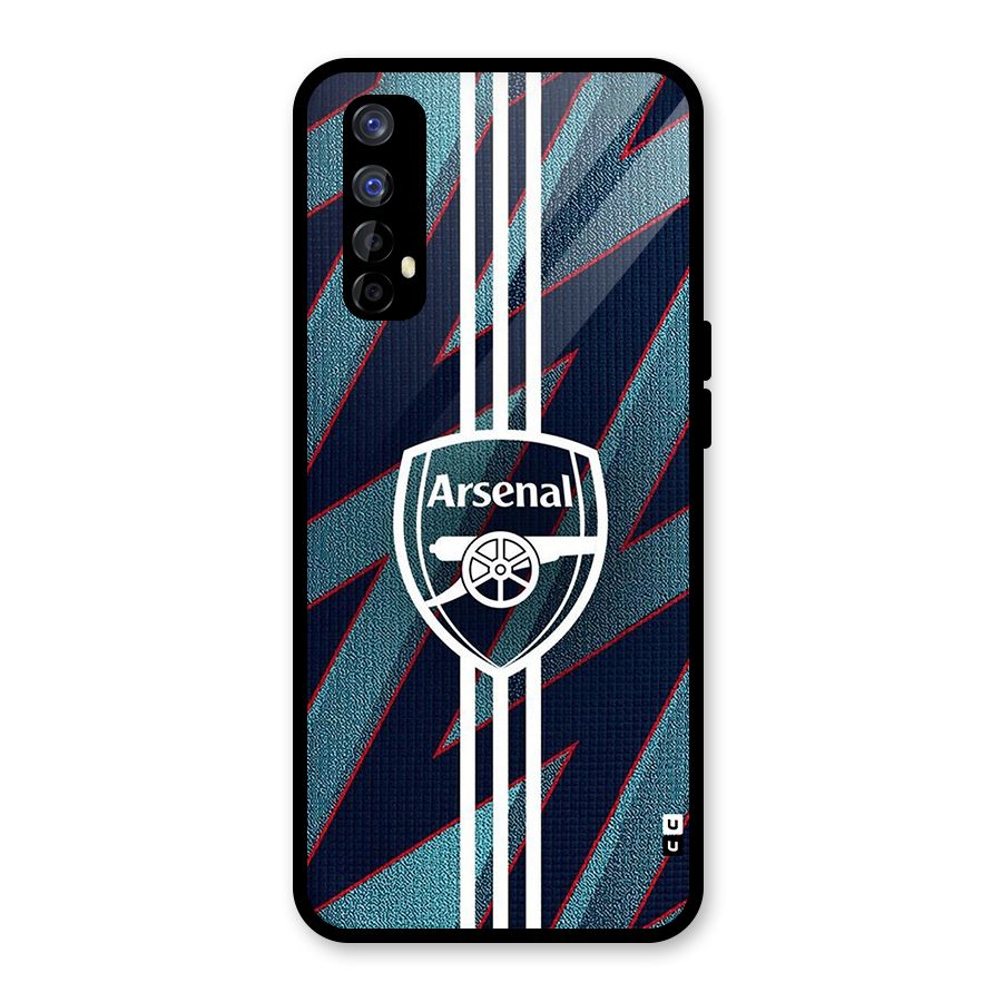 Arsenal Football Club Glass Back Case for Realme 7
