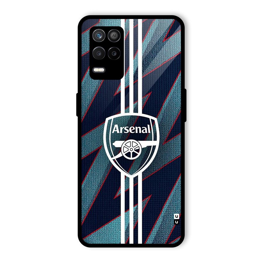 Arsenal Football Club Glass Back Case for Realme 9 5G