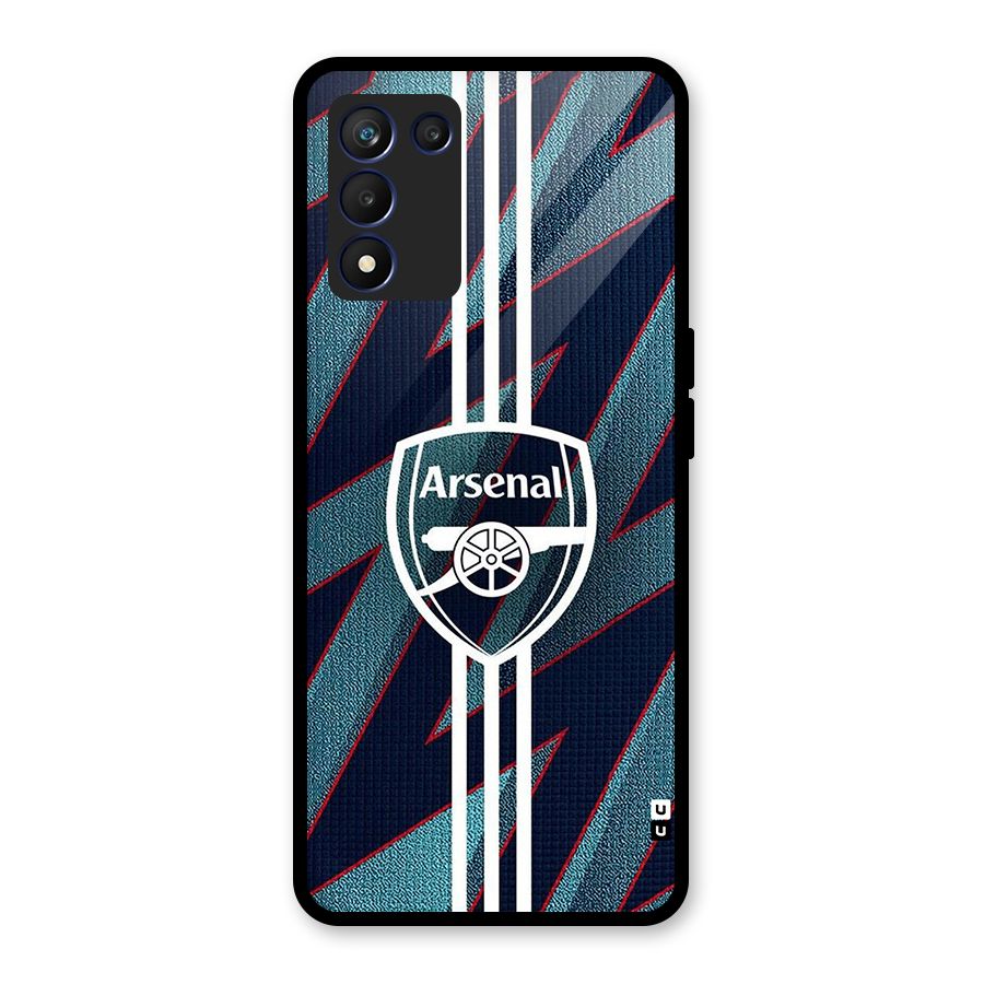 Arsenal Football Club Glass Back Case for Realme 9 5G Speed