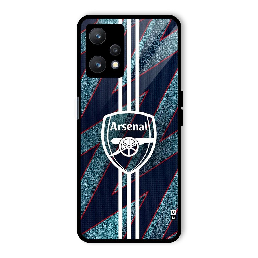Arsenal Football Club Glass Back Case for Realme 9 Pro 5G