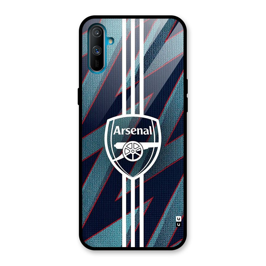 Arsenal Football Club Glass Back Case for Realme C3