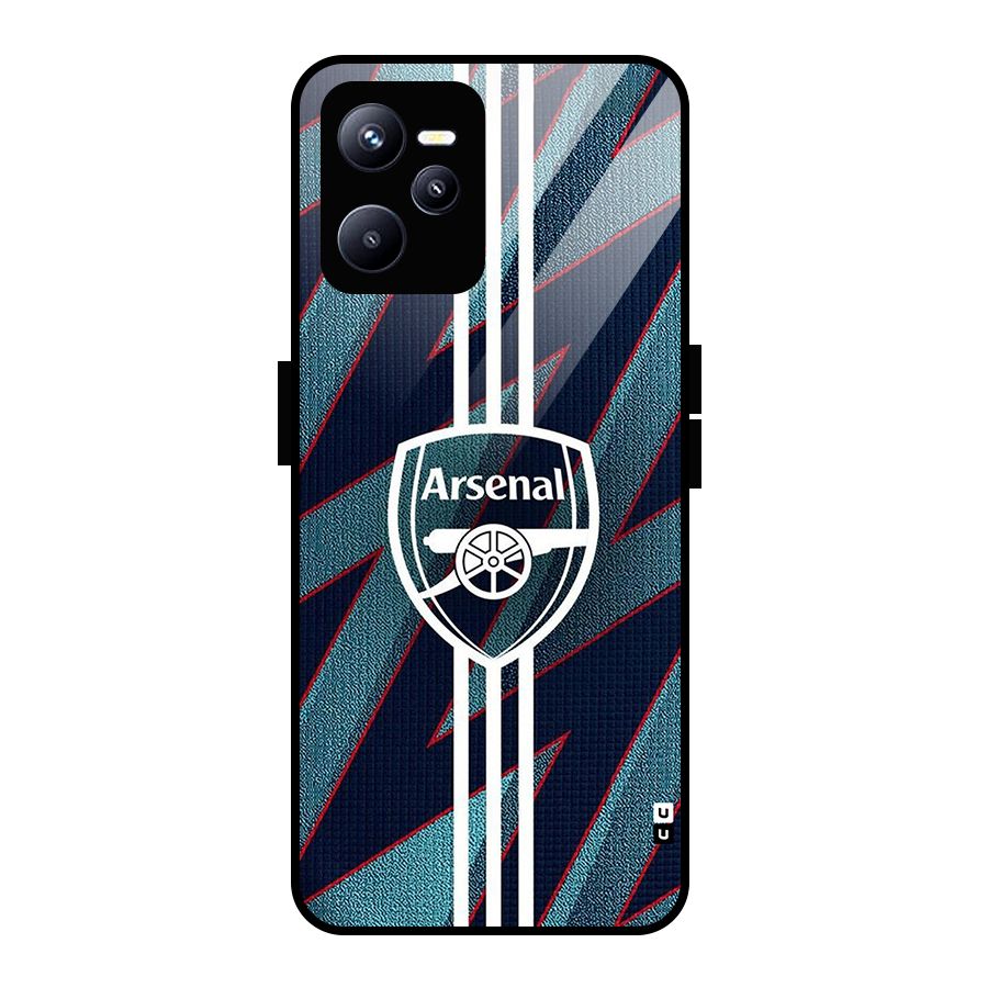 Arsenal Football Club Glass Back Case for Realme C35