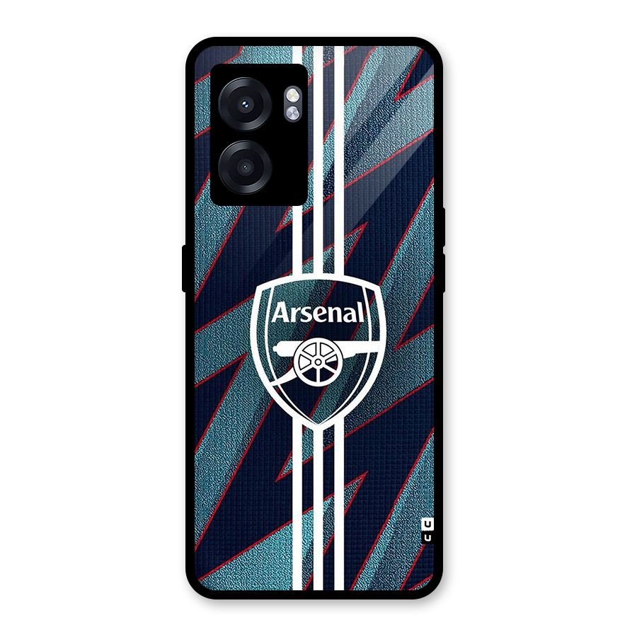 Arsenal Football Club Glass Back Case for Realme Narzo 50 5G