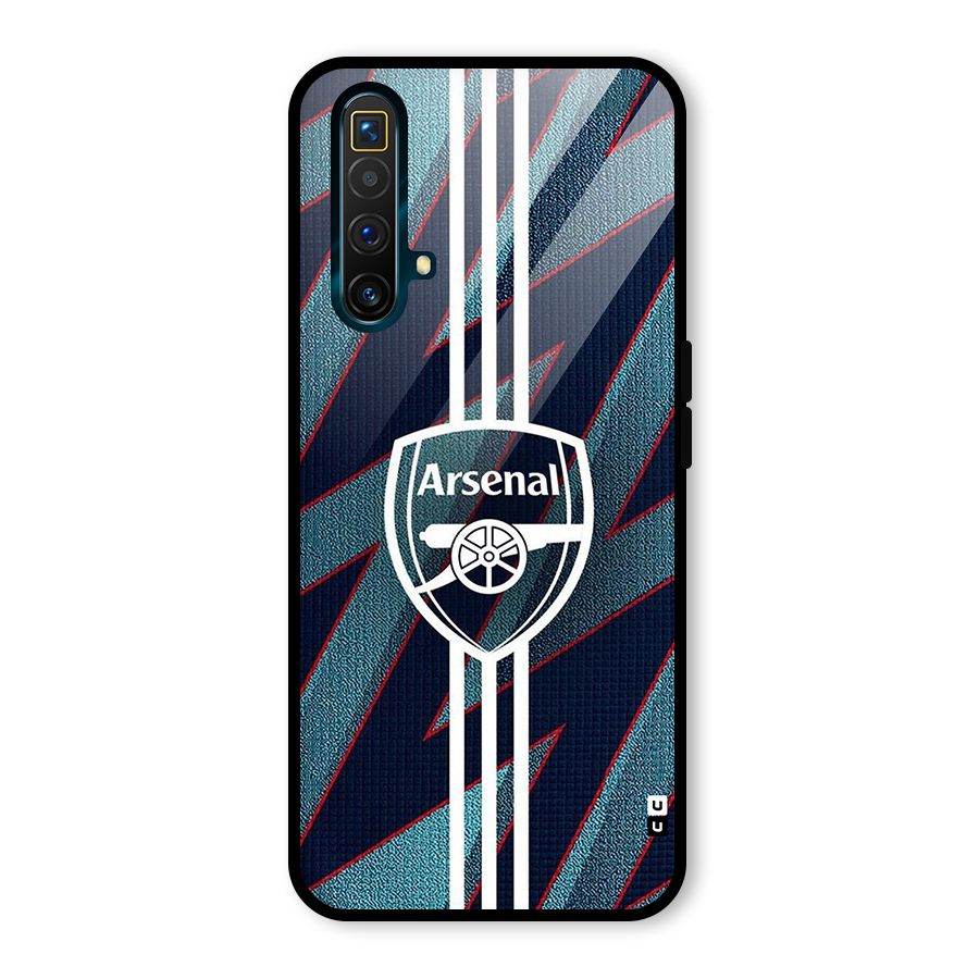 Arsenal Football Club Glass Back Case for Realme X3 SuperZoom