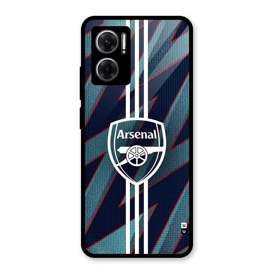 Arsenal Football Club Glass Back Case for Redmi 11 Prime 5G