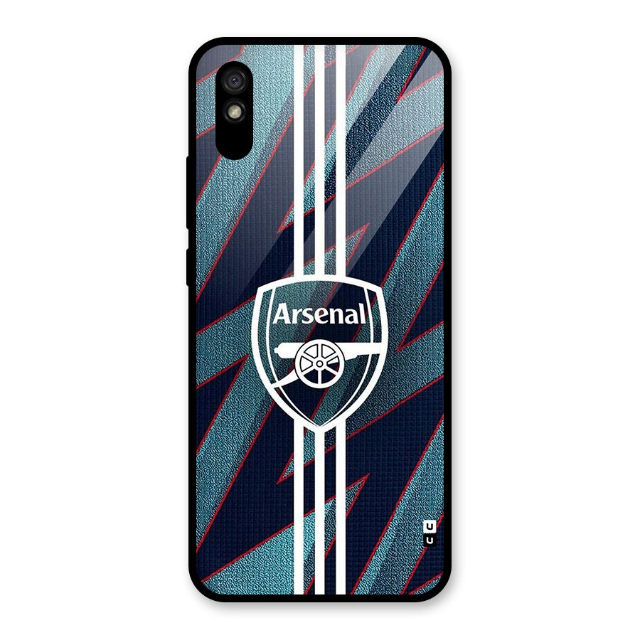 Arsenal Football Club Glass Back Case for Redmi 9A