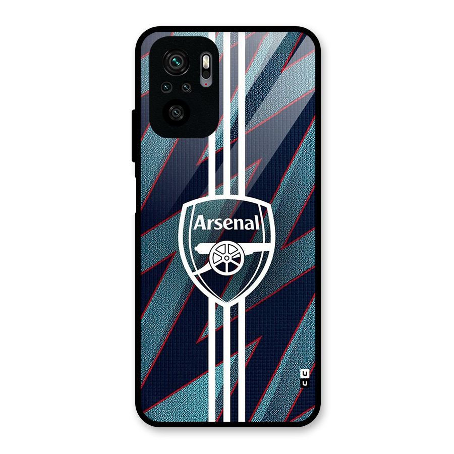 Arsenal Football Club Glass Back Case for Redmi Note 11 SE