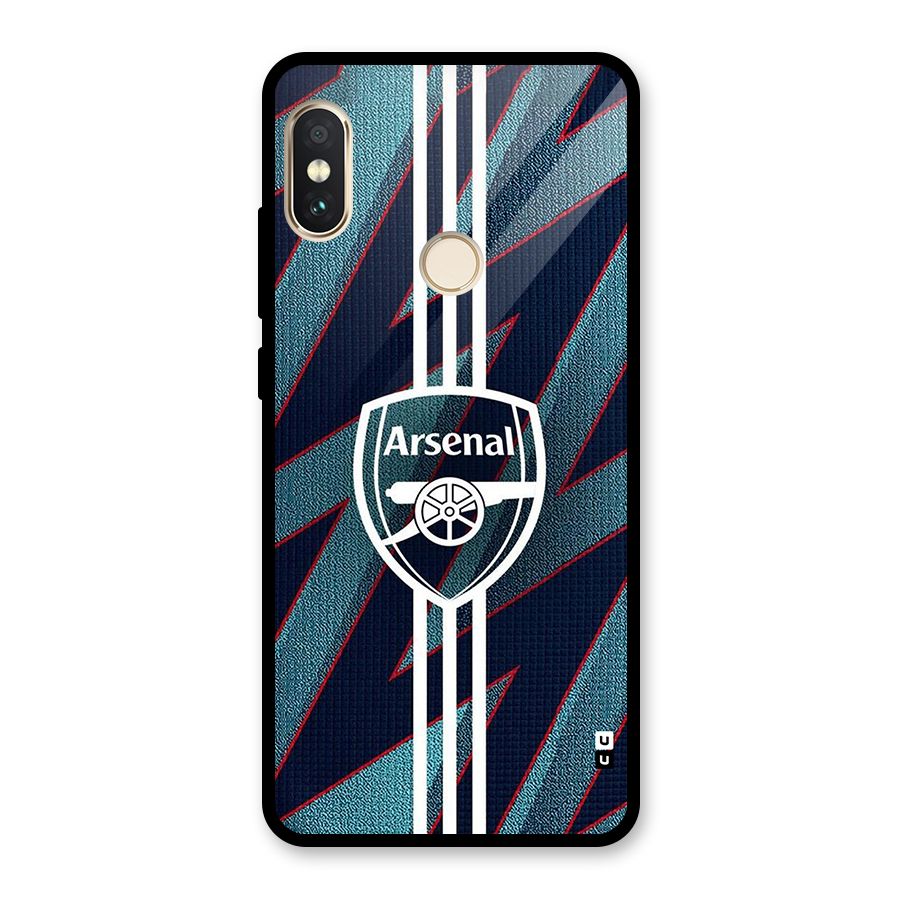 Arsenal Football Club Glass Back Case for Redmi Note 5 Pro