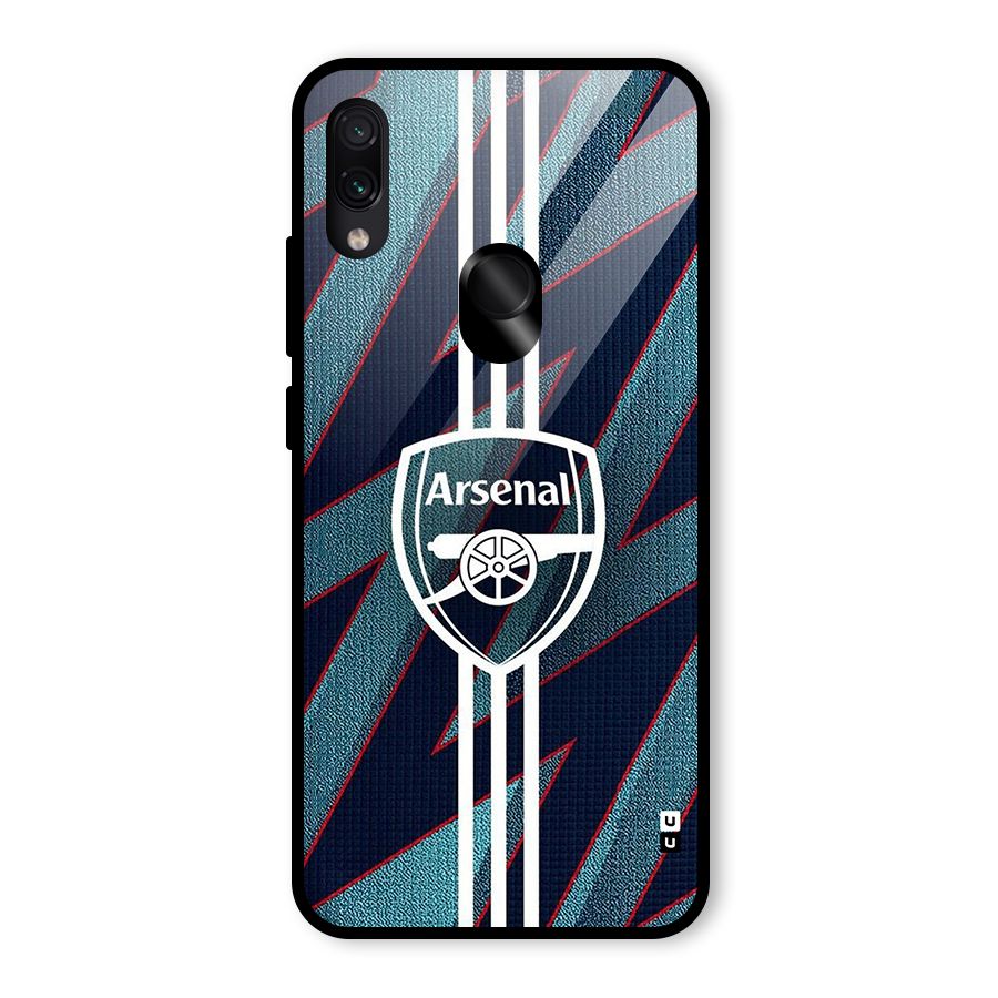 Arsenal Football Club Glass Back Case for Redmi Note 7 Pro