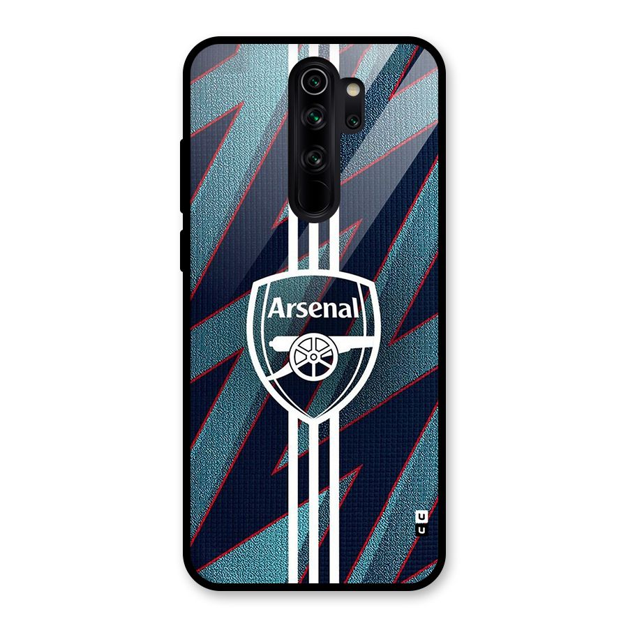 Arsenal Football Club Glass Back Case for Redmi Note 8 Pro