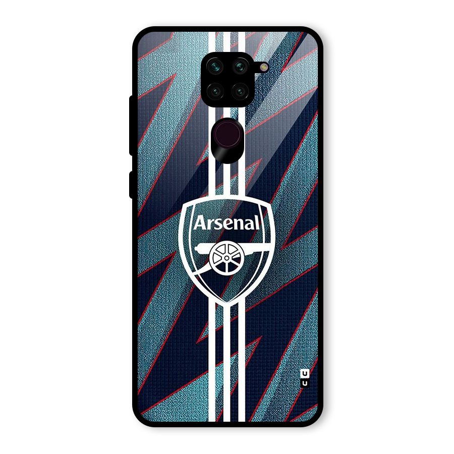 Arsenal Football Club Glass Back Case for Redmi Note 9