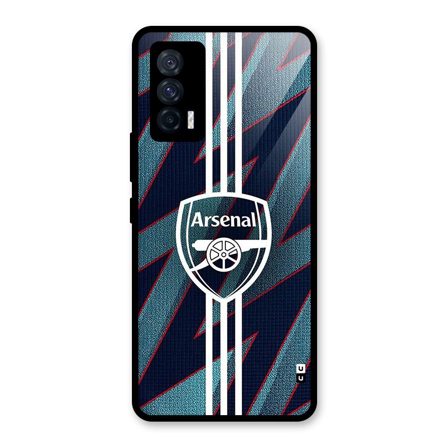 Arsenal Football Club Glass Back Case for Vivo iQOO 7 5G