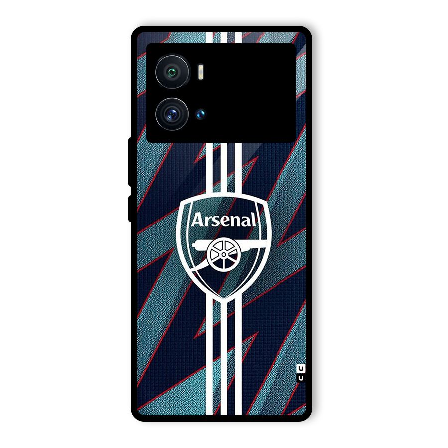 Arsenal Football Club Glass Back Case for Vivo iQOO 9 Pro