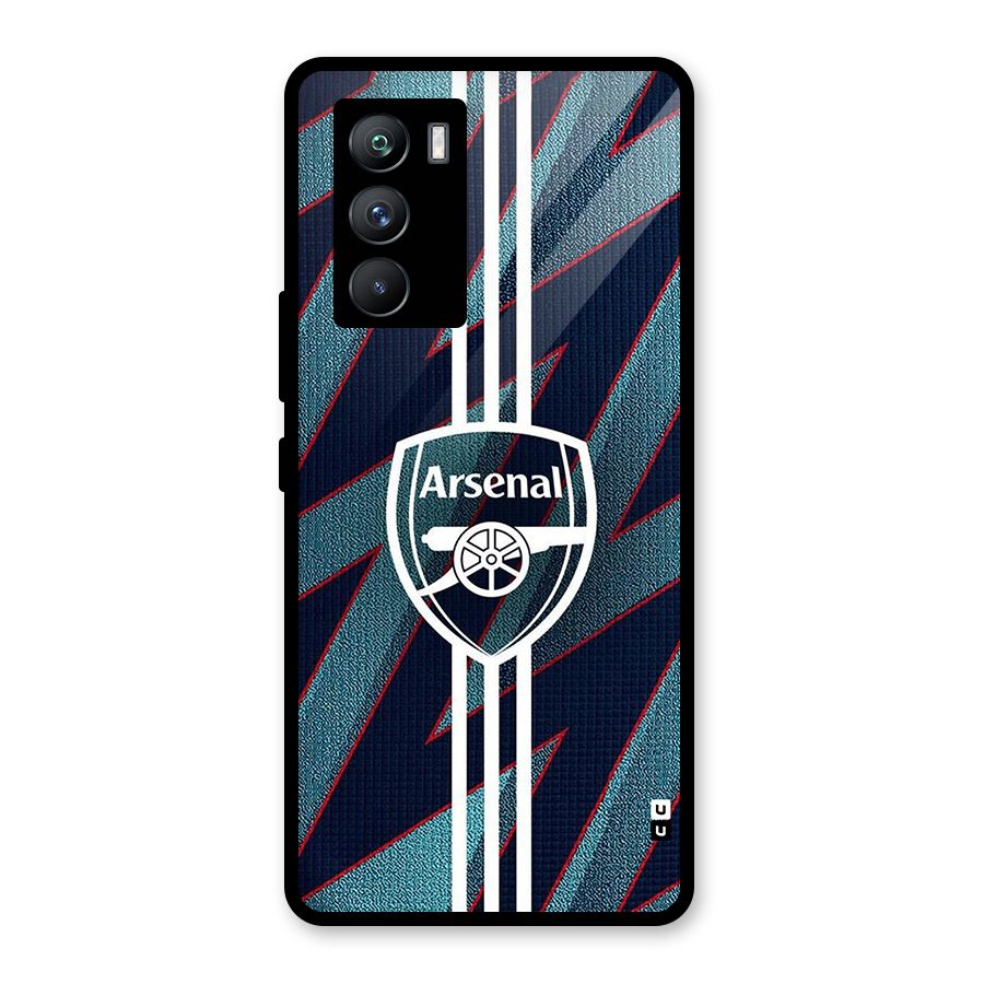 Arsenal Football Club Glass Back Case for Vivo iQOO 9 SE