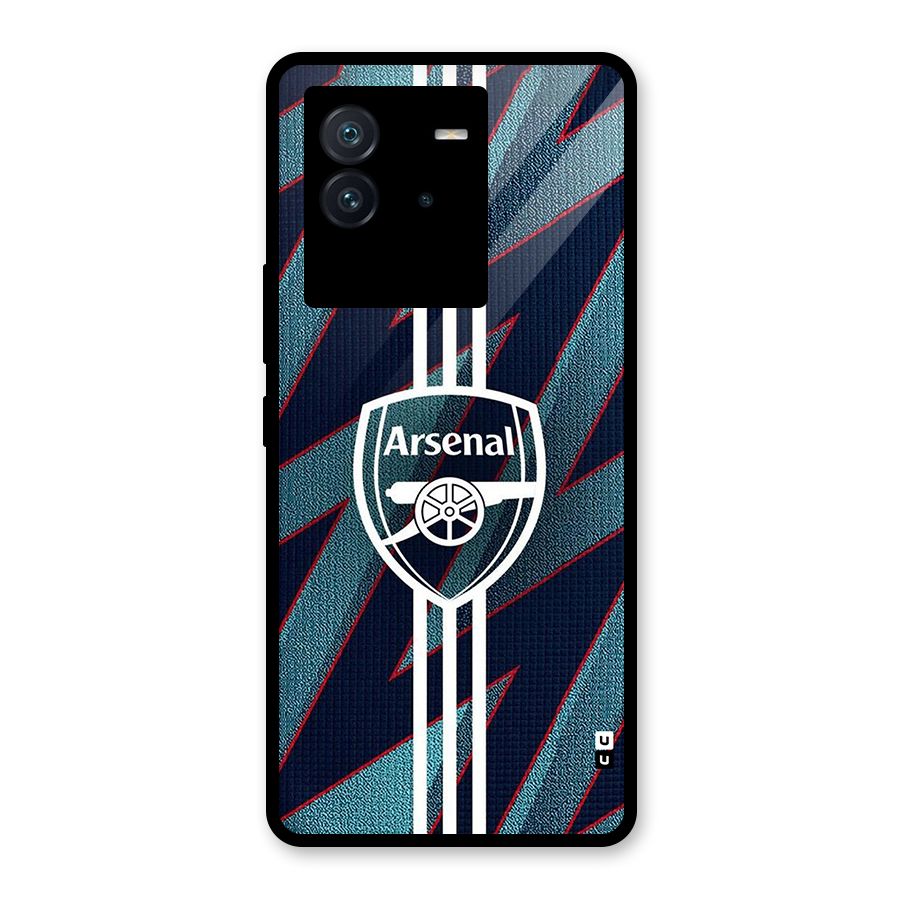 Arsenal Football Club Glass Back Case for Vivo iQOO Neo 6 5G
