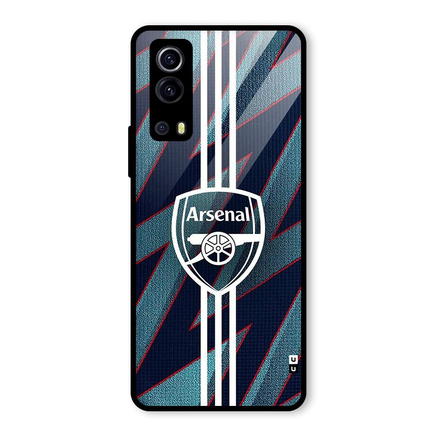 Arsenal Football Club Glass Back Case for Vivo iQOO Z3