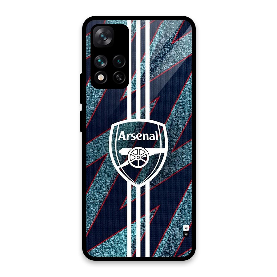 Arsenal Football Club Glass Back Case for Xiaomi 11i HyperCharge 5G