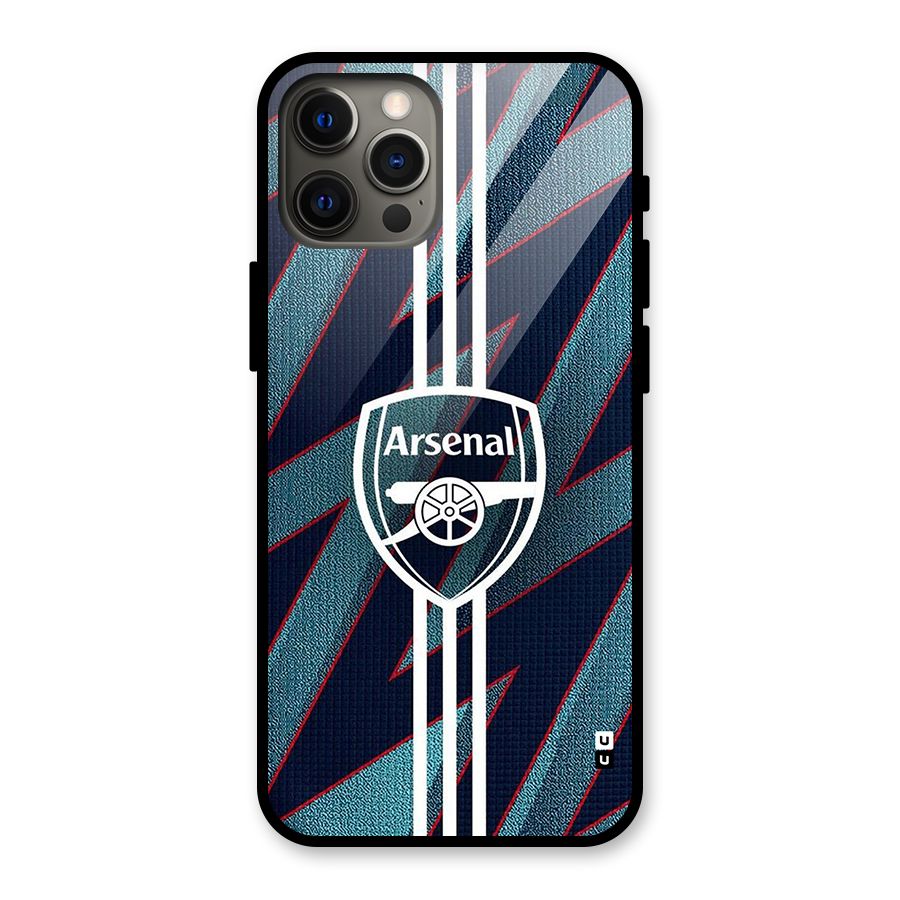 Arsenal Football Club Glass Back Case for iPhone 12 Pro Max