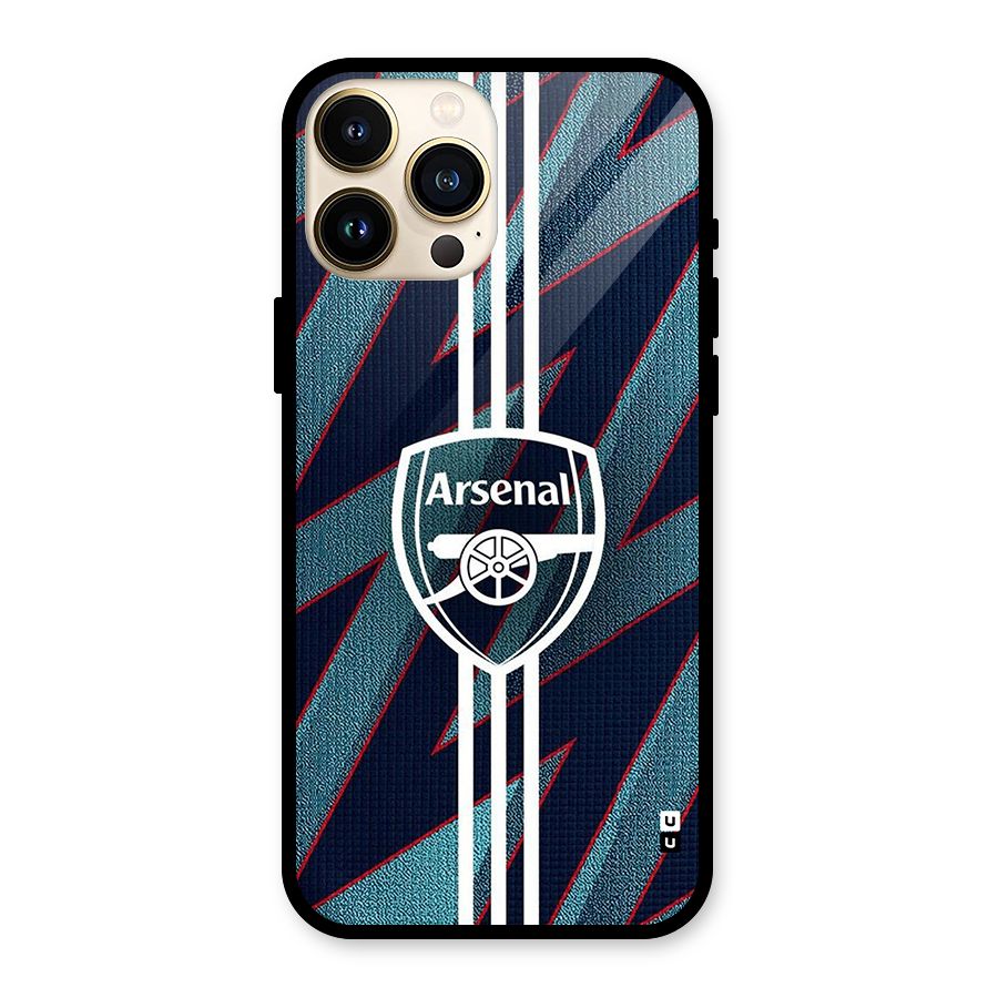 Arsenal Football Club Glass Back Case for iPhone 13 Pro Max