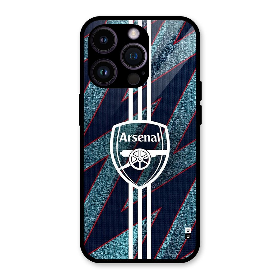 Arsenal Football Club Glass Back Case for iPhone 14 Pro