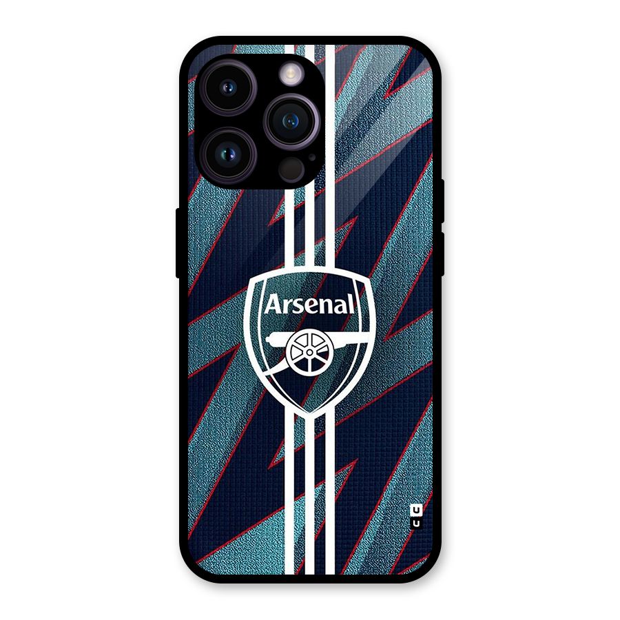 Arsenal Football Club Glass Back Case for iPhone 14 Pro Max
