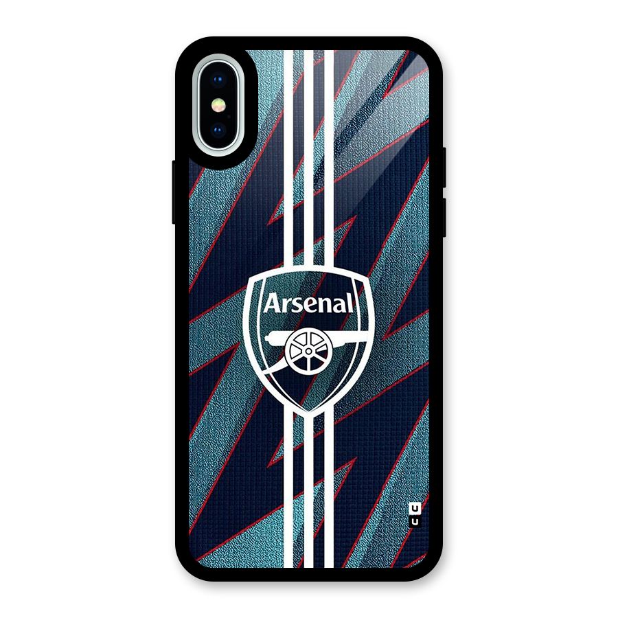 Arsenal Football Club Glass Back Case for iPhone XS