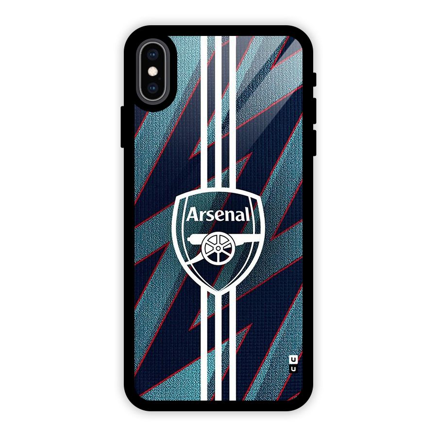 Arsenal Football Club Glass Back Case for iPhone XS Max