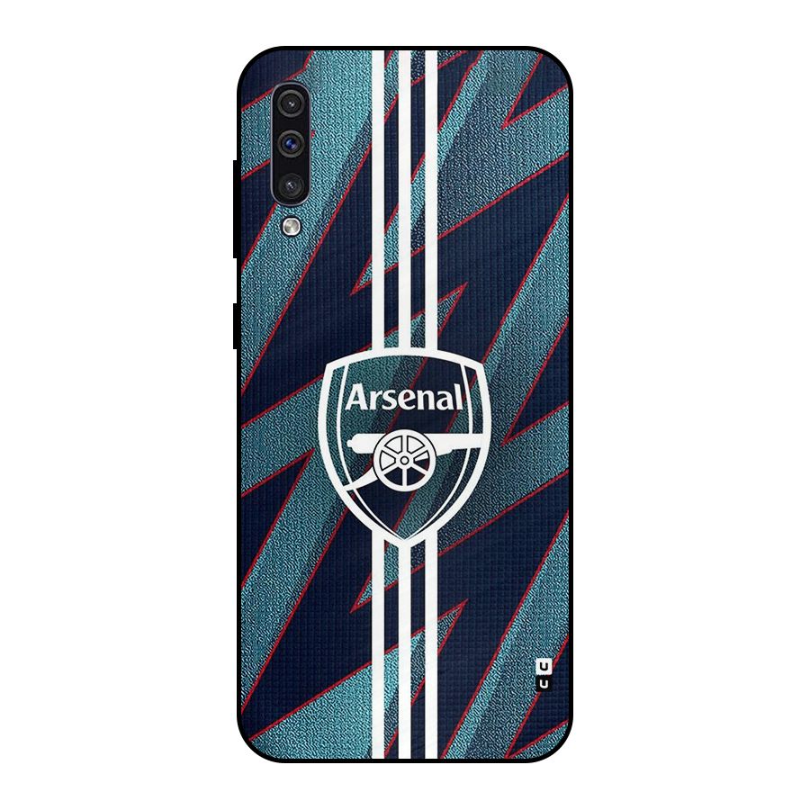Arsenal Football Club Metal Back Case for Galaxy A50s