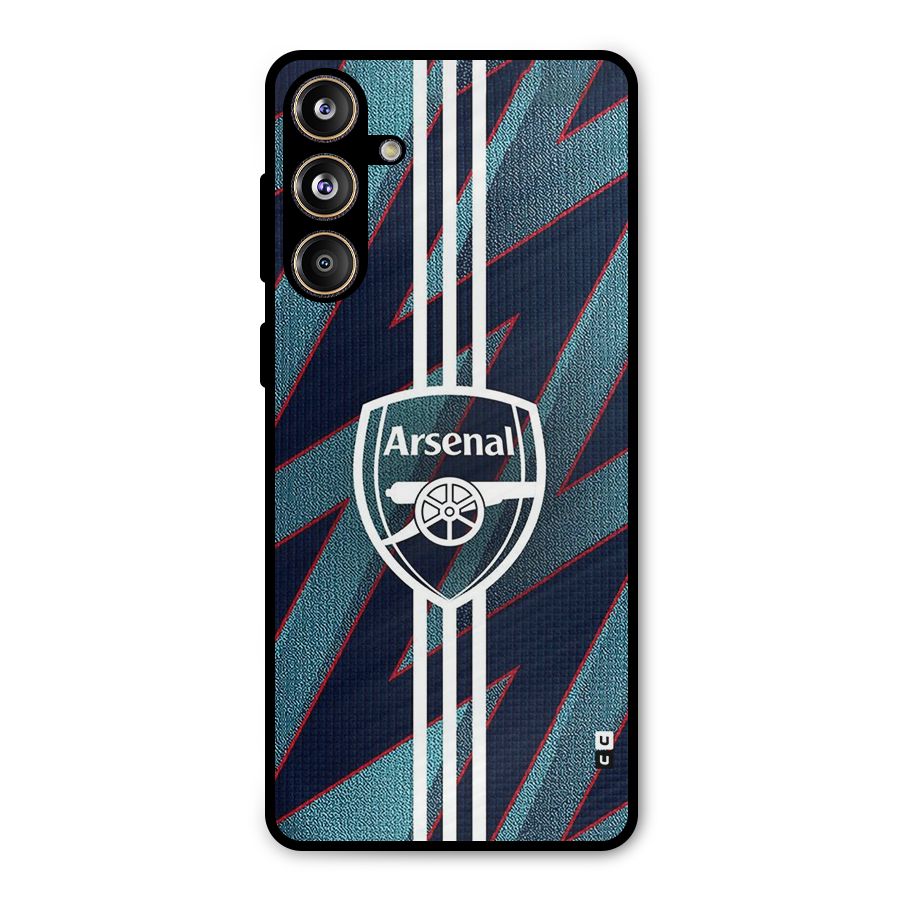 Arsenal Football Club Metal Back Case for Galaxy F55