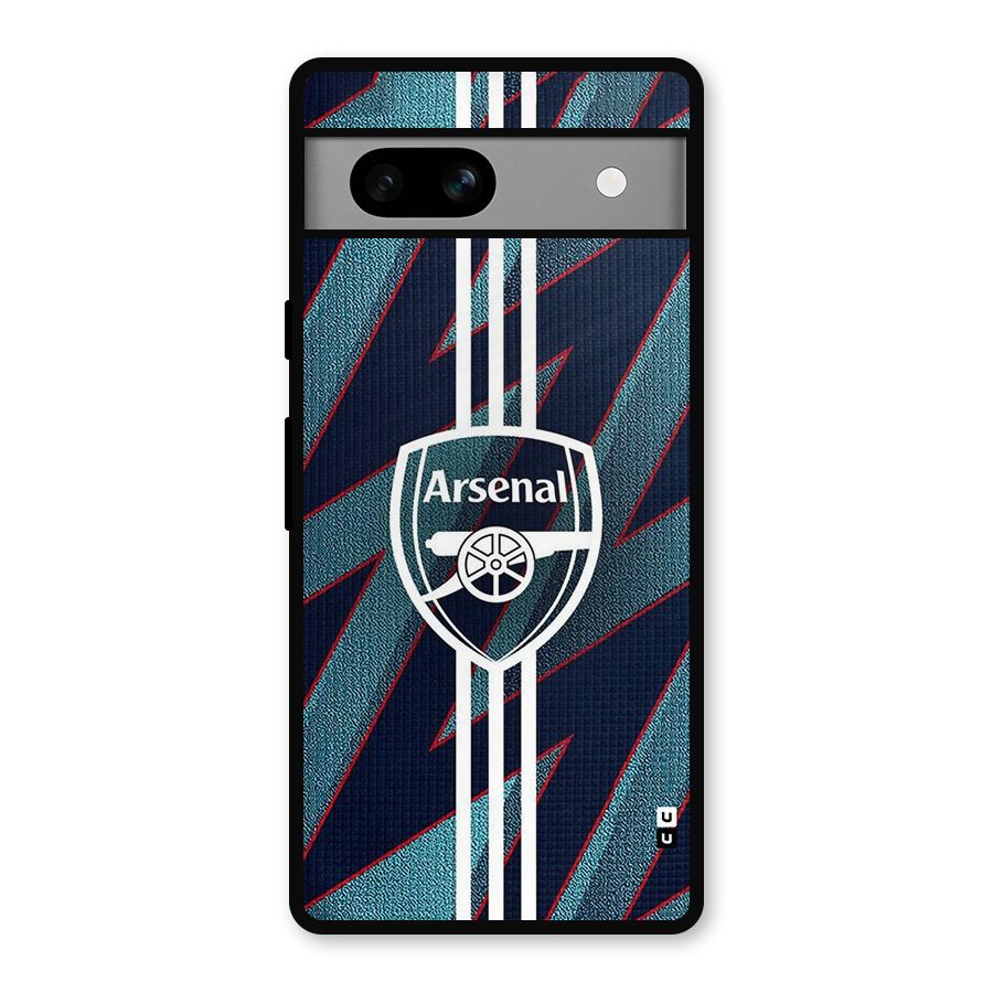 Arsenal Football Club Metal Back Case for Google Pixel 7a