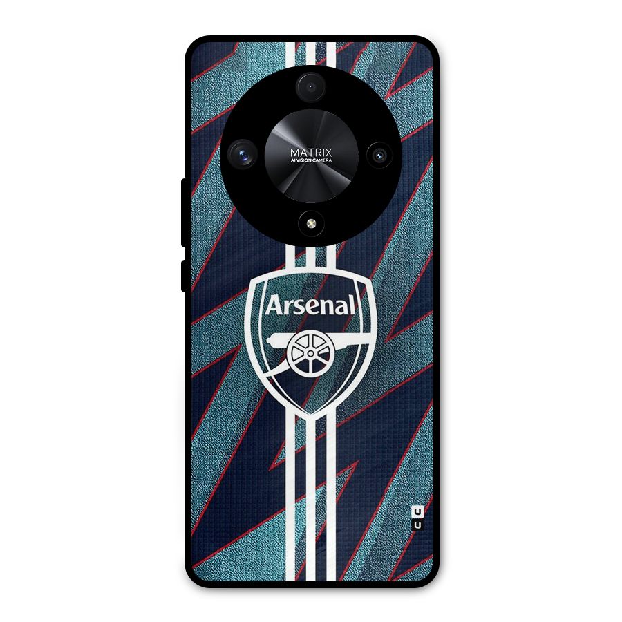 Arsenal Football Club Metal Back Case for Honor X9b