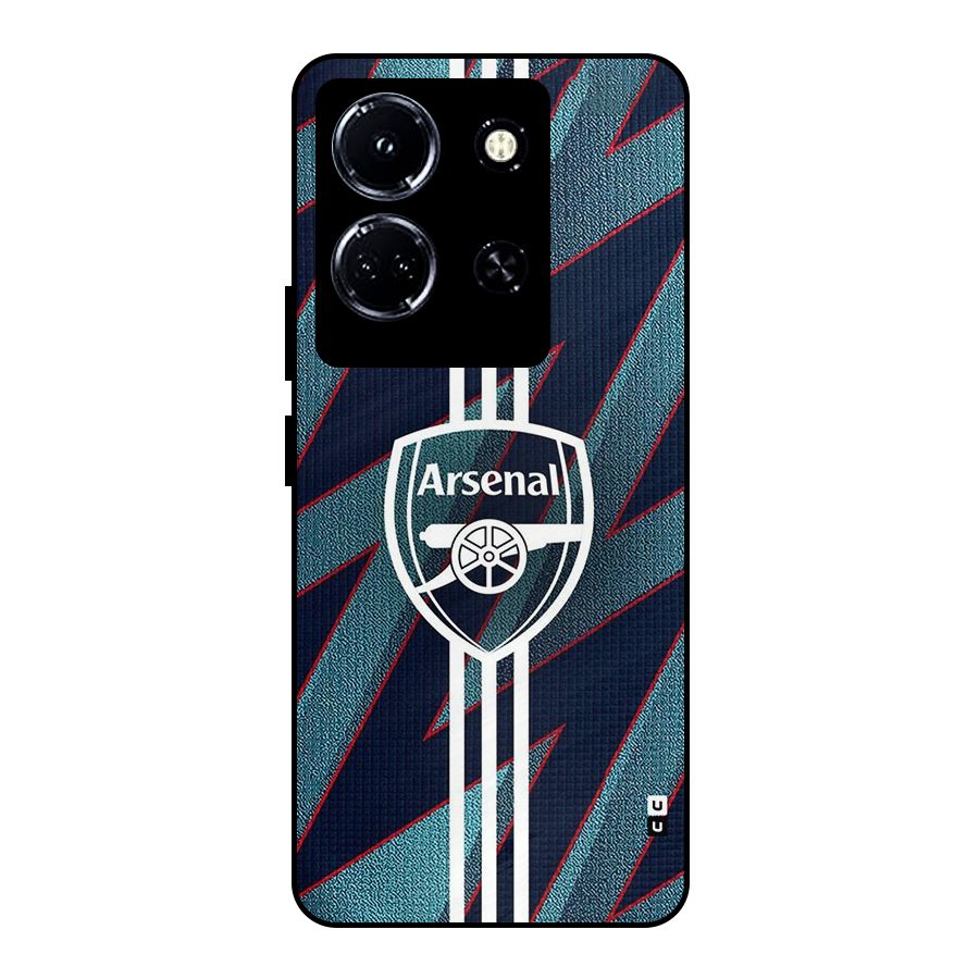 Arsenal Football Club Metal Back Case for Infinix Note 30 5G